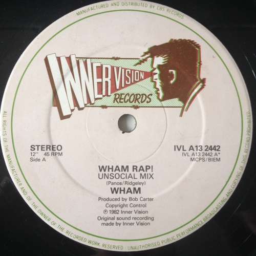 Cover Wham* - Wham Rap! (12, Single, M/Print) Schallplatten Ankauf