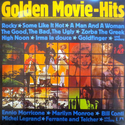 Cover Various - Golden Movie-Hits (LP, Comp, Club) Schallplatten Ankauf