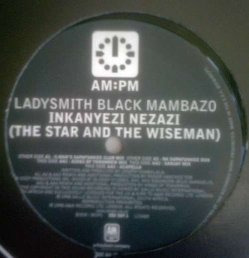 Cover Ladysmith Black Mambazo - The Star And The Wiseman (Remixes) (12) Schallplatten Ankauf