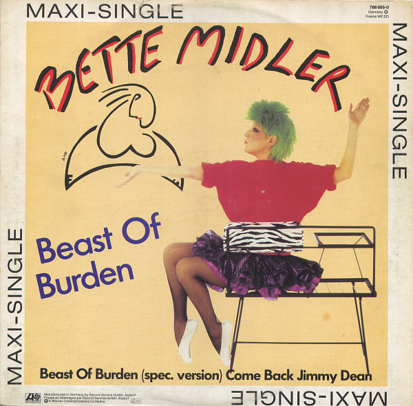 Bild Bette Midler - Beast Of Burden  (12, Maxi) Schallplatten Ankauf
