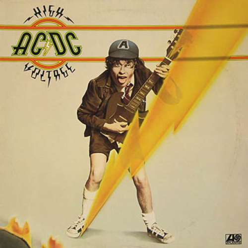 Cover AC/DC - High Voltage (LP, Album) Schallplatten Ankauf