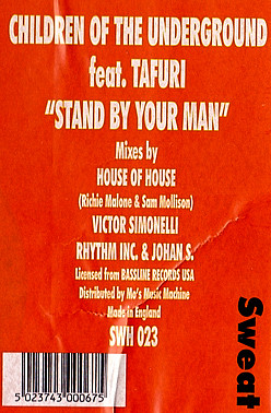 Cover Children Of The Underground - Stand By Your Man (2x12) Schallplatten Ankauf