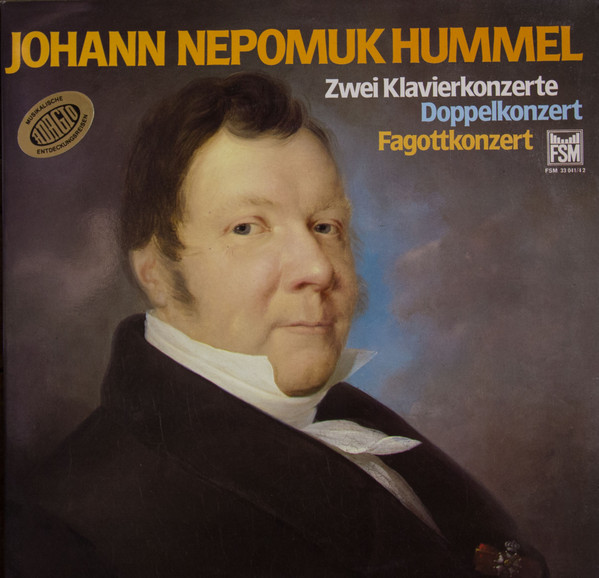 Cover Johann Nepomuk Hummel - Zwei Klavierkonzerte Doppelkonzert Fagottkonzert (2xLP, Comp) Schallplatten Ankauf