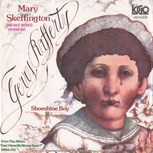 Cover Gerry Rafferty - Mary Skeffington (7, Single) Schallplatten Ankauf