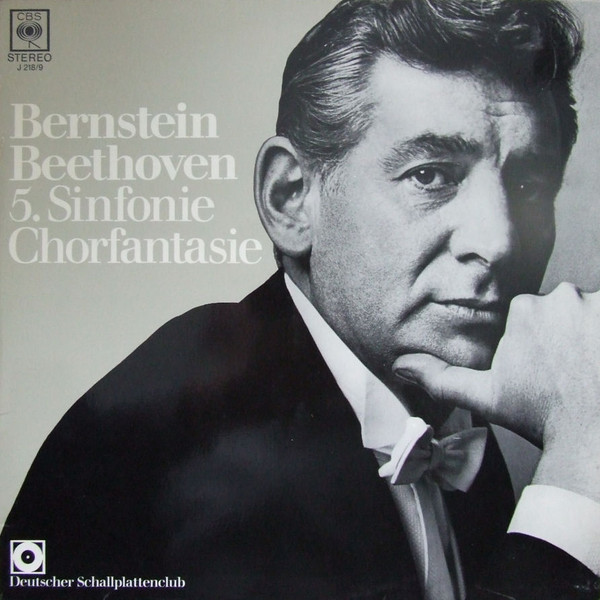 Cover Bernstein* - Beethoven* - 5. Sinfonie Chorfantasie (LP, Club) Schallplatten Ankauf