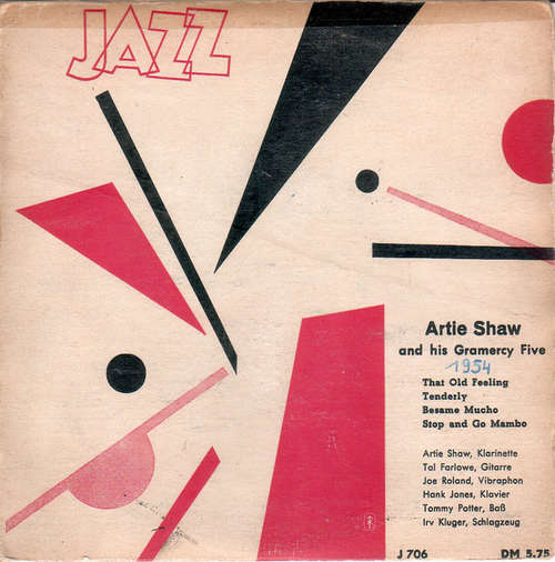 Cover Artie Shaw And His Gramercy Five - Artie Shaw And His Gramercy Five (7, EP, Mono) Schallplatten Ankauf