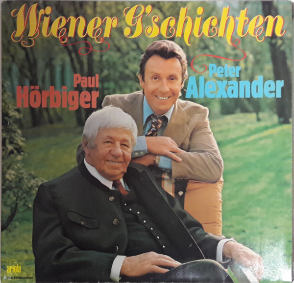 Cover Paul Hörbiger / Peter Alexander - Wiener G'schichten (LP, Club, Gat) Schallplatten Ankauf