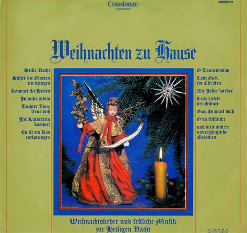 Cover Various - Weihnachten Zu Hause - Weihnachtslieder Und Festliche Musik Zur Heiligen Nacht (LP, Album) Schallplatten Ankauf