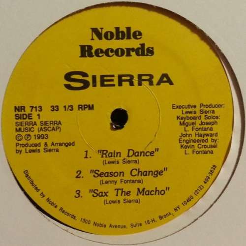 Cover Sierra - Rain Dance (12) Schallplatten Ankauf