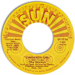 Cover The Gentrys - Cinnamon Girl (7, Single, Ter) Schallplatten Ankauf