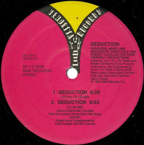 Cover Seduction - Seduction (12) Schallplatten Ankauf
