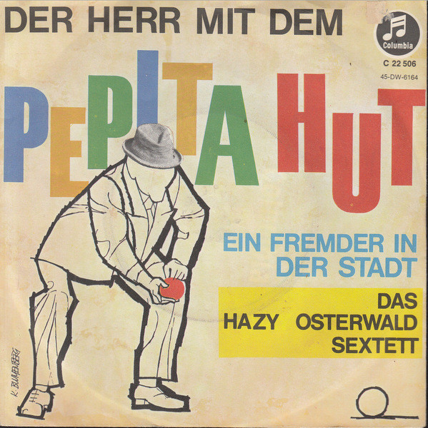 Cover Das Hazy Osterwald Sextett* - Der Herr Mit Dem Pepita Hut (7, Single) Schallplatten Ankauf