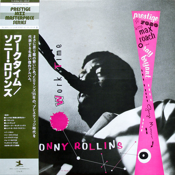 Cover Sonny Rollins - Worktime (LP, Album, Mono, RE) Schallplatten Ankauf