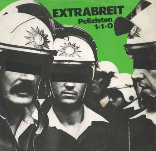 Cover Polizisten / 1-1-0 Schallplatten Ankauf