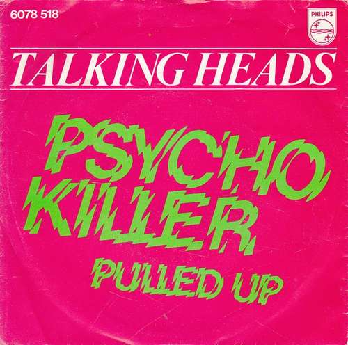 Cover Talking Heads - Psycho Killer (7, Single) Schallplatten Ankauf