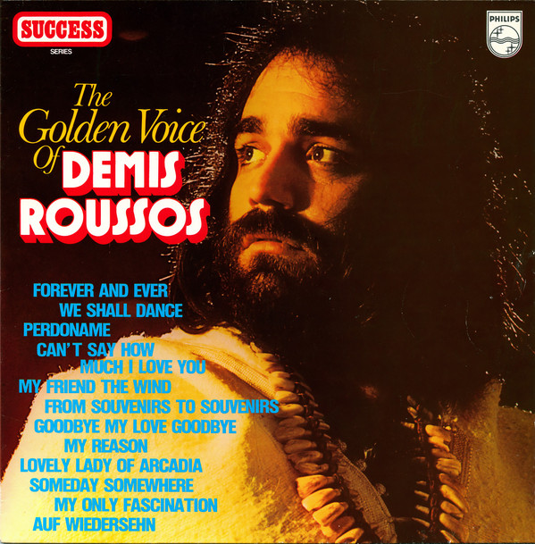 Cover Demis Roussos - The Golden Voice Of Demis Roussos (LP, Comp, RE) Schallplatten Ankauf