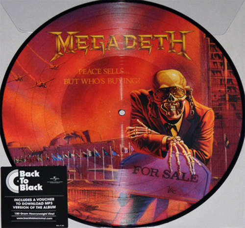 Cover Megadeth - Peace Sells... But Who's Buying? (LP, Album, Pic, RE, 180) Schallplatten Ankauf