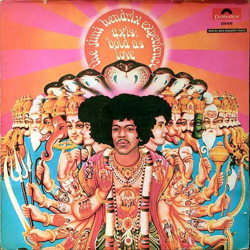 Cover The Jimi Hendrix Experience - Axis: Bold As Love (LP, Album, RE, Gat) Schallplatten Ankauf