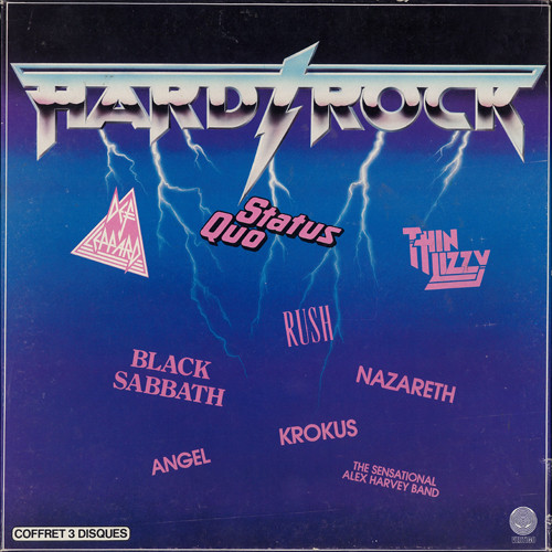 Cover Various - Hard Rock (3xLP + Box, Comp) Schallplatten Ankauf