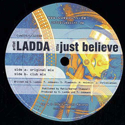 Cover Ladda - Just Believe (12) Schallplatten Ankauf