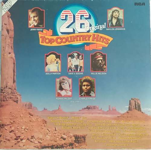 Cover Various - 26 Original Top Country Hits   (2xLP, Comp) Schallplatten Ankauf