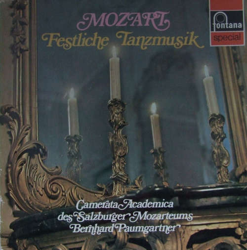 Cover Mozart* - Festliche Tanzmusik (LP) Schallplatten Ankauf