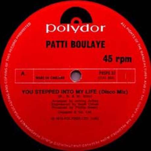 Cover Patti Boulaye - You Stepped Into My Life (Disco Mix) (12) Schallplatten Ankauf