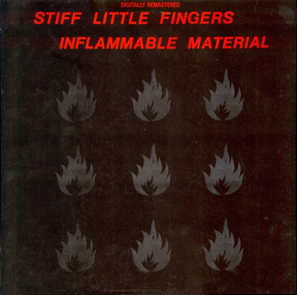 Cover Stiff Little Fingers - Inflammable Material (LP, Album, RE, RM) Schallplatten Ankauf
