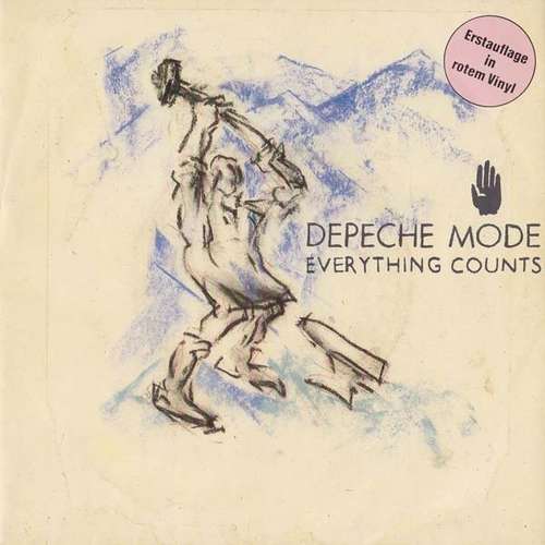 Cover Depeche Mode - Everything Counts (7, Single, Red) Schallplatten Ankauf