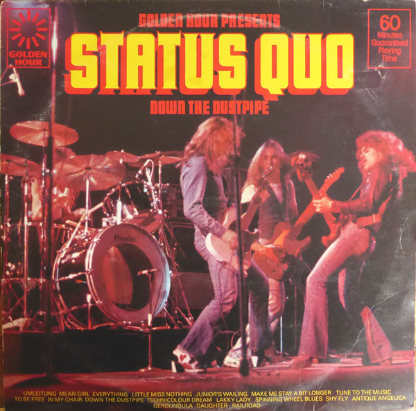 Cover Status Quo - Status Quo - Down The Dustpipe (LP, Comp) Schallplatten Ankauf