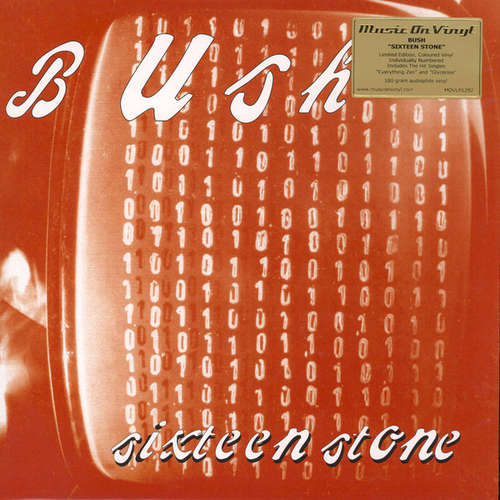 Cover Bush - Sixteen Stone (LP, Album, Ltd, Num, RE, RM, Red) Schallplatten Ankauf