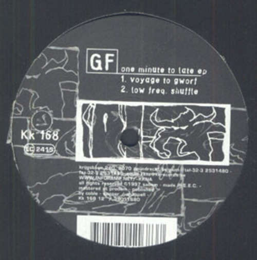 Cover GF - One Minute To Late EP (12, EP) Schallplatten Ankauf