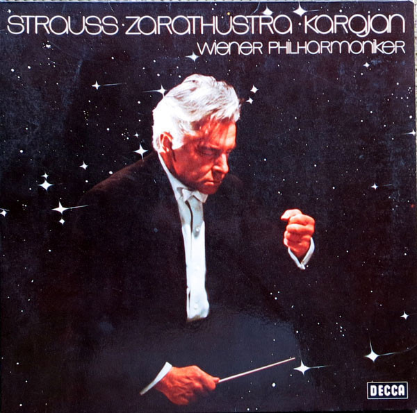 Cover Strauss* / Karajan* / Wiener Philharmoniker - Also Sprach Zarathustra (Symphonisches Gedicht, Op. 30) (LP, RE, Gat) Schallplatten Ankauf