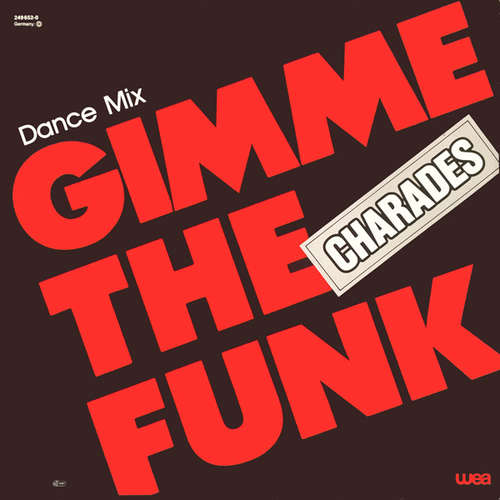 Cover Charades - Gimme The Funk (12) Schallplatten Ankauf
