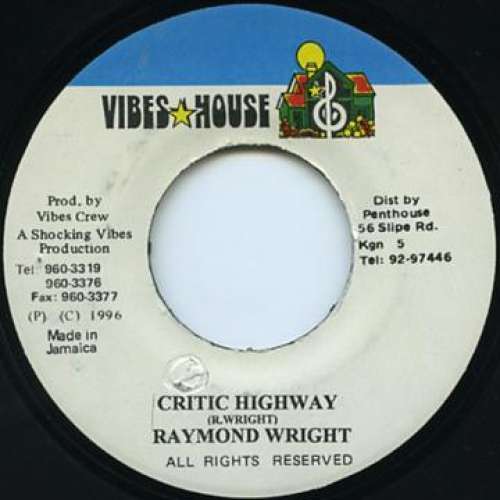 Cover Raymond Wright - Critic Highway (7) Schallplatten Ankauf
