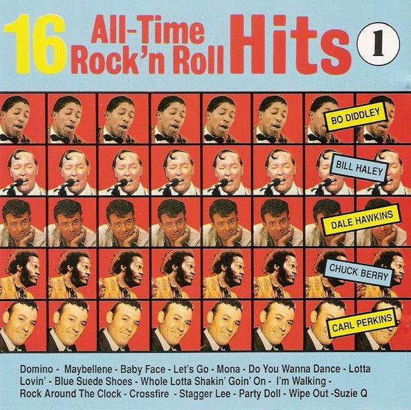 Cover Various - 16 All-Time Rock 'n Roll Hits 1 (CD, Comp) Schallplatten Ankauf