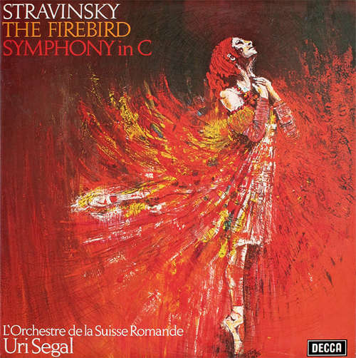 Cover Stravinsky*, L'Orchestre De La Suisse Romande, Uri Segal - The Firebird / Symphony In C (LP) Schallplatten Ankauf