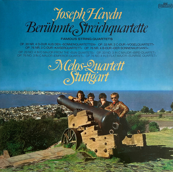 Cover Joseph Haydn - Melos-Quartett Stuttgart* - Berühmte Streichquartette / Famous String Quartets (2xLP) Schallplatten Ankauf