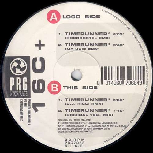 Cover Timerunner Schallplatten Ankauf