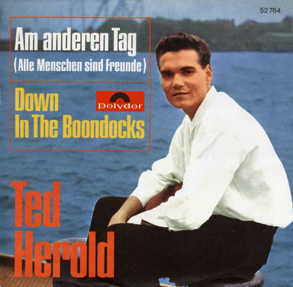 Cover Ted Herold - Am Anderen Tag / Down In The Boondocks (7, Single, Mono) Schallplatten Ankauf