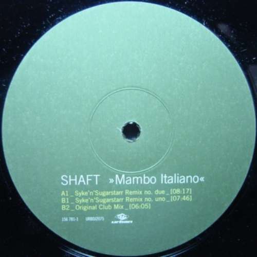 Cover Shaft - Mambo Italiano (12) Schallplatten Ankauf