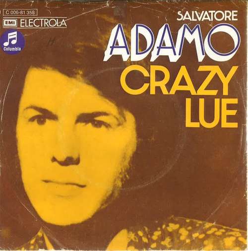 Cover Adamo - Crazy Lue / Mon Pays (7, Single) Schallplatten Ankauf