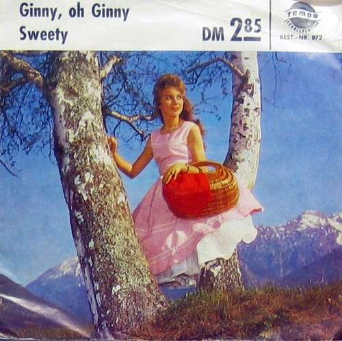 Cover Atlantic Twins / Ronnie Martis - Ginny, Oh Ginny / Sweety (7, Single, Mono) Schallplatten Ankauf
