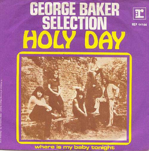 Cover George Baker Selection - Holy Day (7, Single) Schallplatten Ankauf