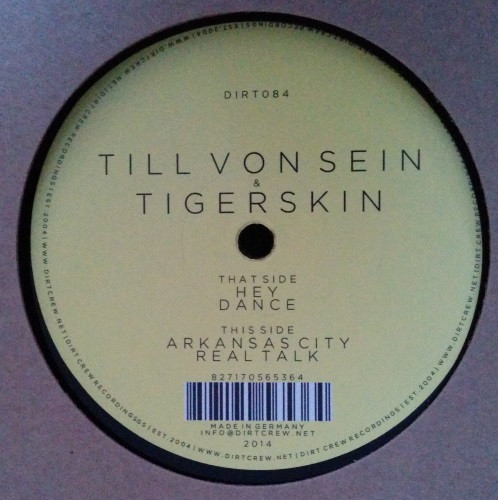 Cover Till Von Sein & Tigerskin - Arkansas City EP (12, EP) Schallplatten Ankauf