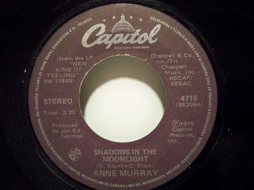 Cover Anne Murray - Shadows In The Moonlight (7, Single) Schallplatten Ankauf