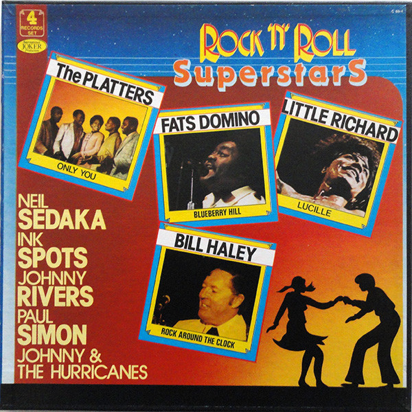 Cover Various - Rock 'N' Roll Superstars (LP, Comp, RE, RP + LP, Comp, RE, RP + LP, Comp, RE) Schallplatten Ankauf