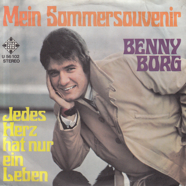 Bild Benny Borg - Mein Sommersouvenir / Jedes Herz Hat Nur Ein Leben (7, Single) Schallplatten Ankauf