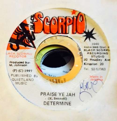 Cover Determine - Praise Ye Jah (7) Schallplatten Ankauf