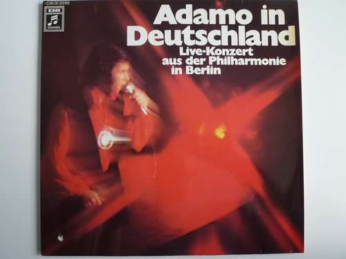 Cover Adamo - Adamo In Deutschland (Live-Konzert Aus Der Philharmonie In Berlin) (2xLP, Album) Schallplatten Ankauf